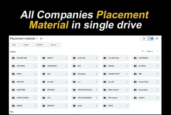 All company placement material ()